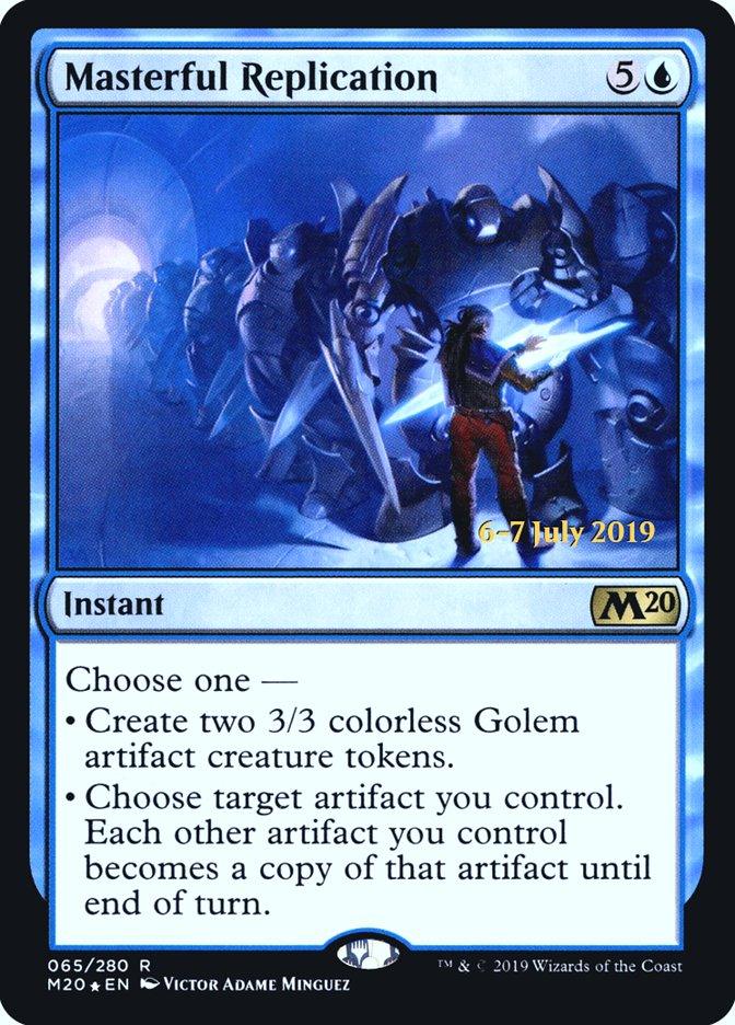 Masterful Replication [Core Set 2020 Prerelease Promos] - Trinity Hobby