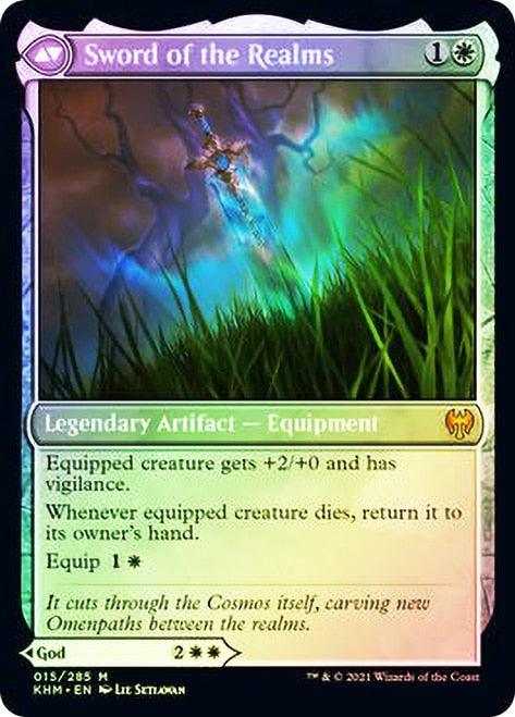 Halvar, God of Battle // Sword of the Realms [Kaldheim Prerelease Promos] - Trinity Hobby