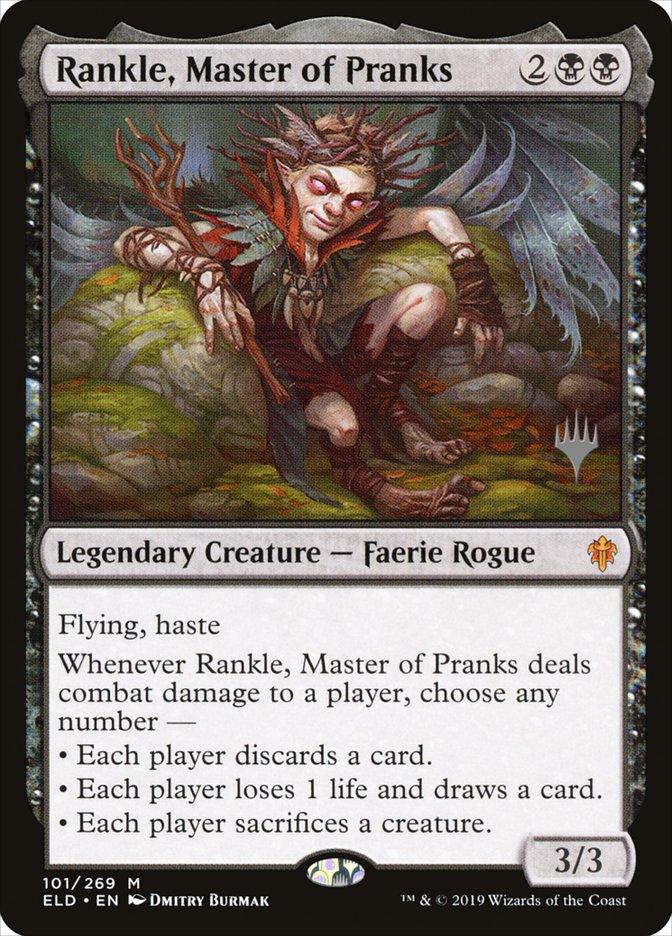 Rankle, Master of Pranks (Promo Pack) [Throne of Eldraine Promos] - Trinity Hobby