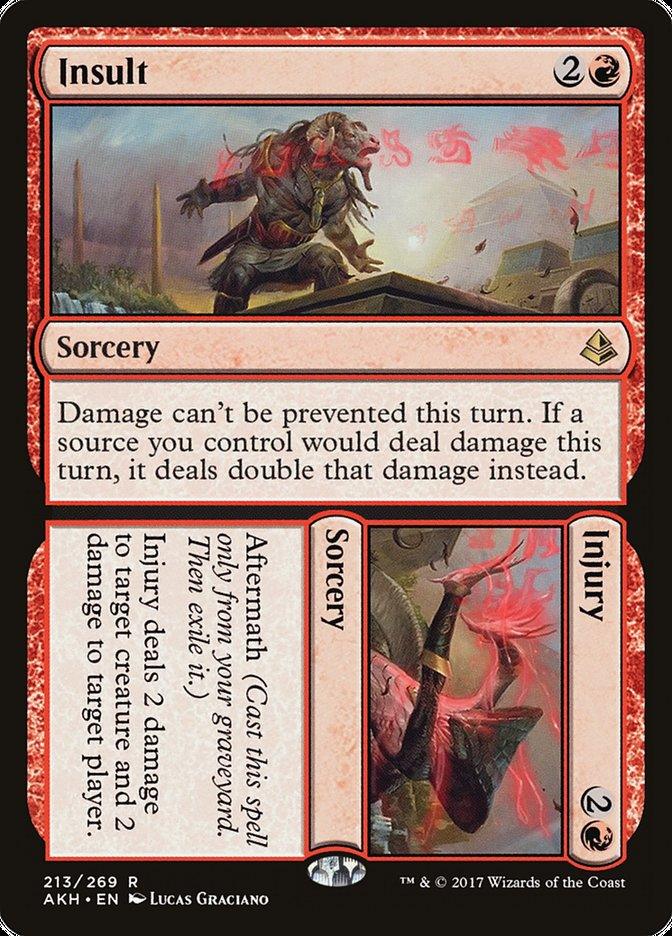 Insult // Injury [Amonkhet] - Trinity Hobby