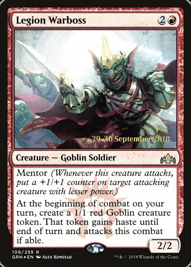 Legion Warboss [Guilds of Ravnica Prerelease Promos] - Trinity Hobby