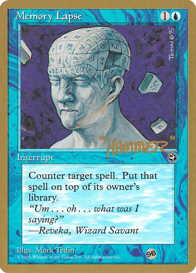 Memory Lapse (Runes) (Shawn "Hammer" Regnier) (SB) [Pro Tour Collector Set] - Trinity Hobby