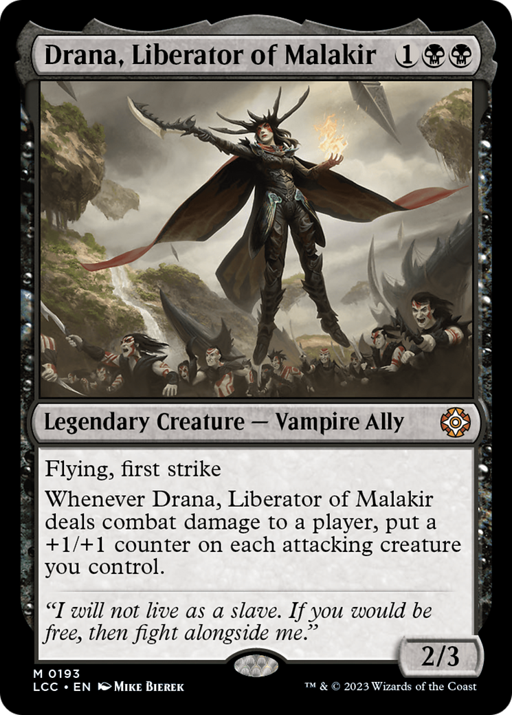 Drana, Liberator of Malakir [The Lost Caverns of Ixalan Commander] - Trinity Hobby