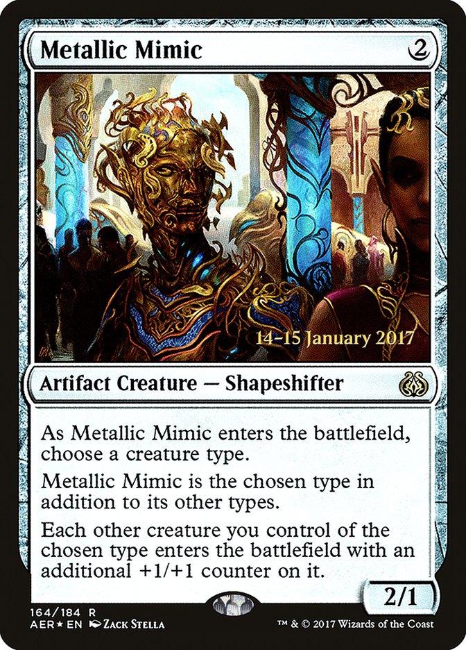 Metallic Mimic [Aether Revolt Prerelease Promos] - Trinity Hobby