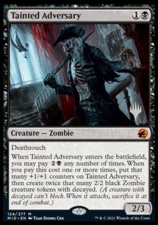 Tainted Adversary (Promo Pack) [Innistrad: Midnight Hunt Promos] - Trinity Hobby