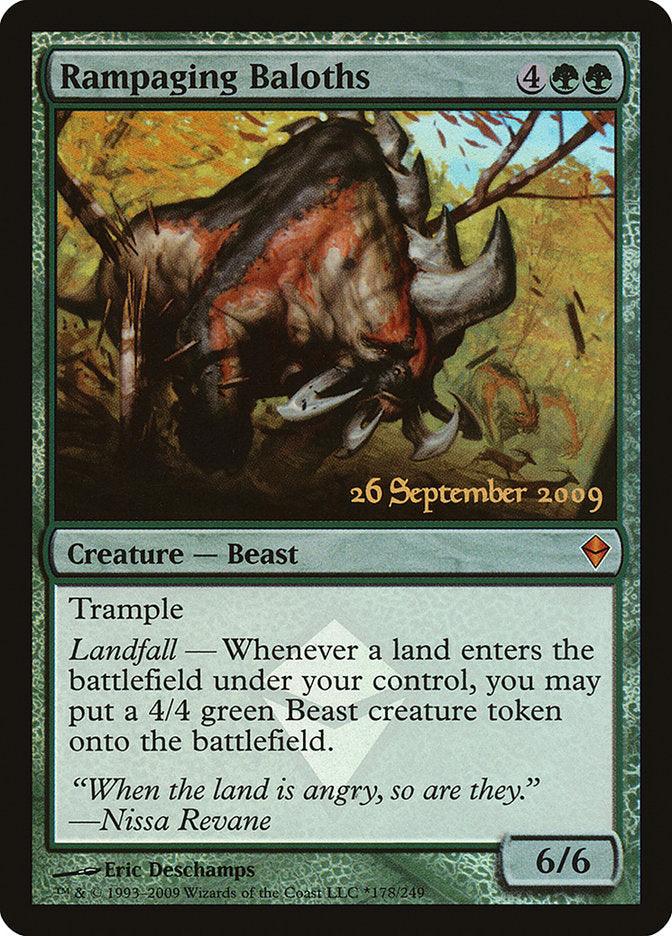 Rampaging Baloths [Zendikar Prerelease Promos] - Trinity Hobby