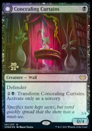 Concealing Curtains // Revealing Eye [Innistrad: Crimson Vow Prerelease Promos] - Trinity Hobby