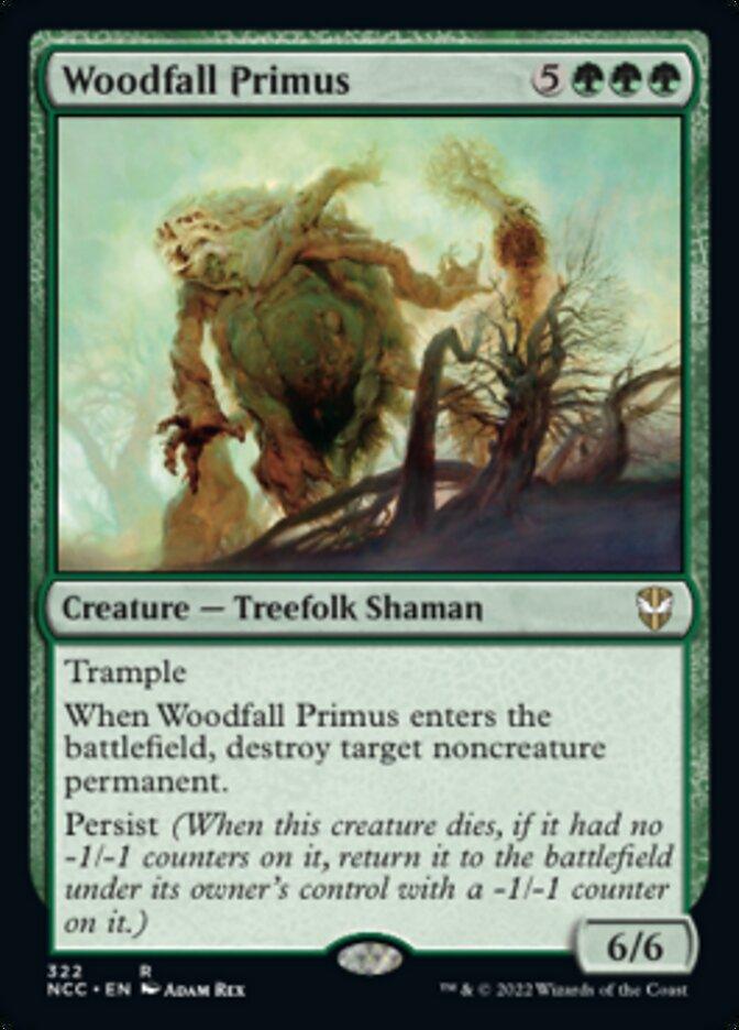 Woodfall Primus [Streets of New Capenna Commander] - Trinity Hobby