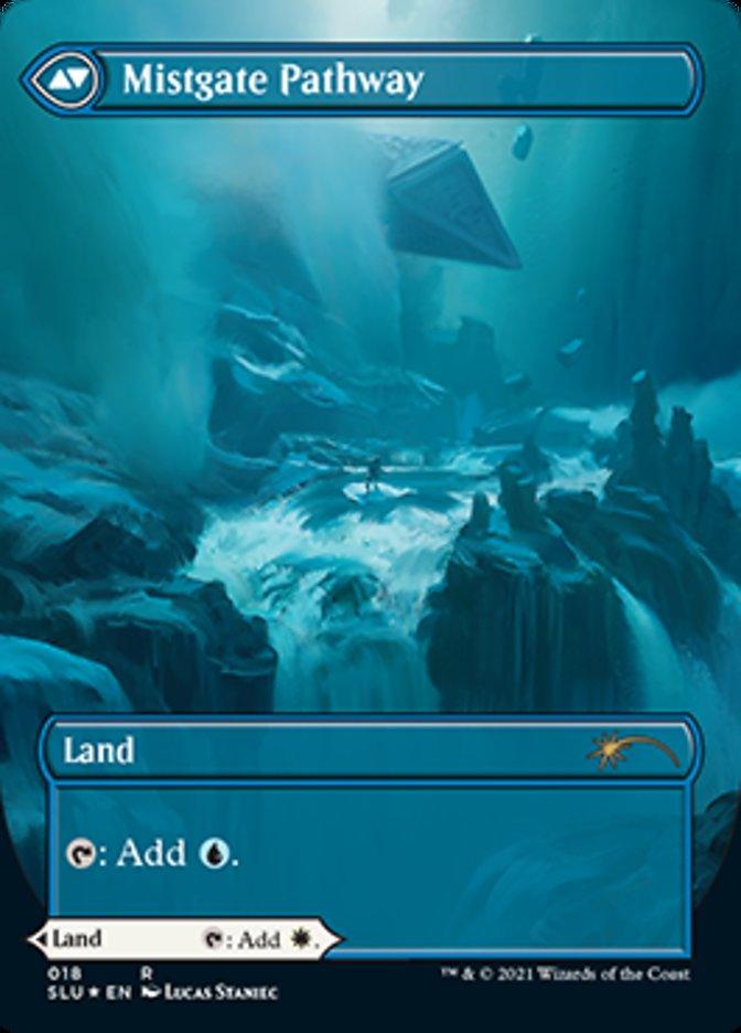 Hengegate Pathway // Mistgate Pathway (Borderless) [Secret Lair: Ultimate Edition 2] - Trinity Hobby