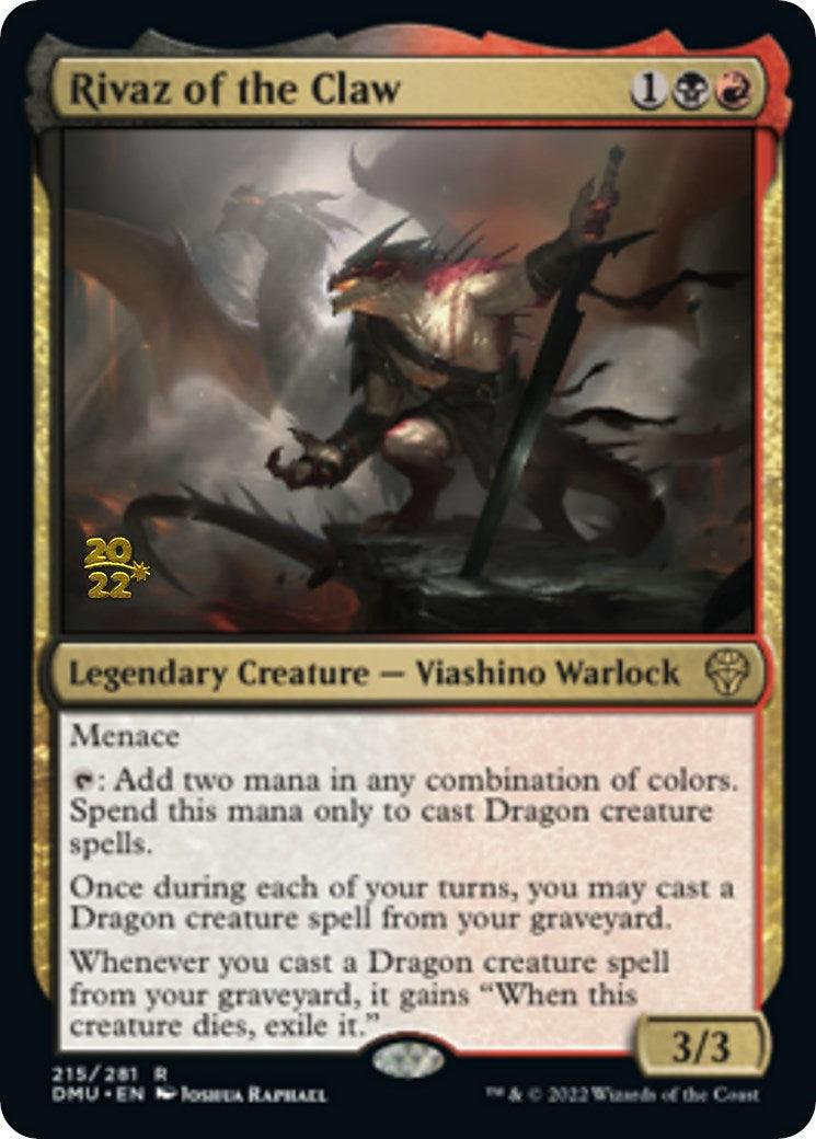 Rivaz of the Claw [Dominaria United Prerelease Promos] - Trinity Hobby