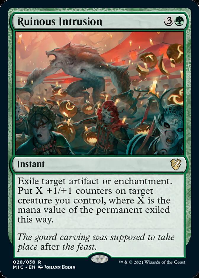 Ruinous Intrusion [Innistrad: Midnight Hunt Commander] - Trinity Hobby