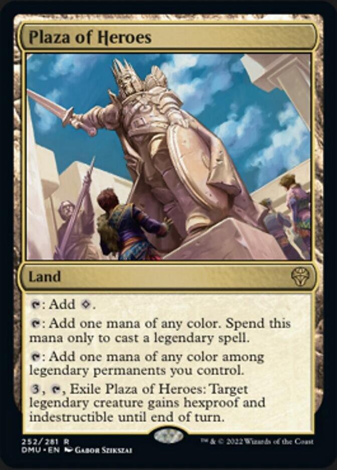 Plaza of Heroes [Dominaria United] - Trinity Hobby