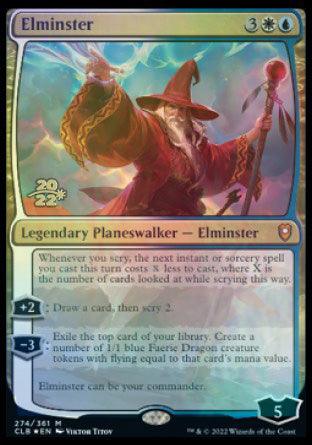 Elminster [Commander Legends: Battle for Baldur's Gate Prerelease Promos] - Trinity Hobby