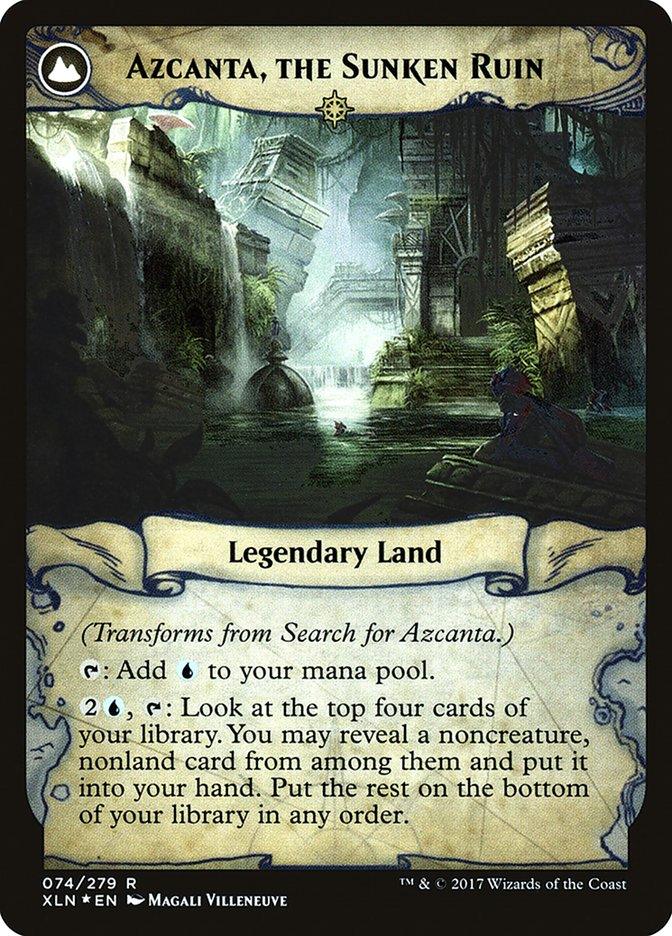 Search for Azcanta // Azcanta, the Sunken Ruin [Ixalan Prerelease Promos] - Trinity Hobby
