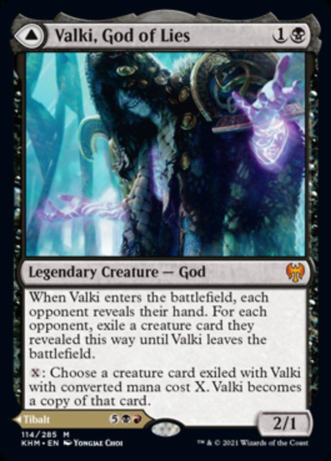 Valki, God of Lies // Tibalt, Cosmic Impostor [Kaldheim] - Trinity Hobby
