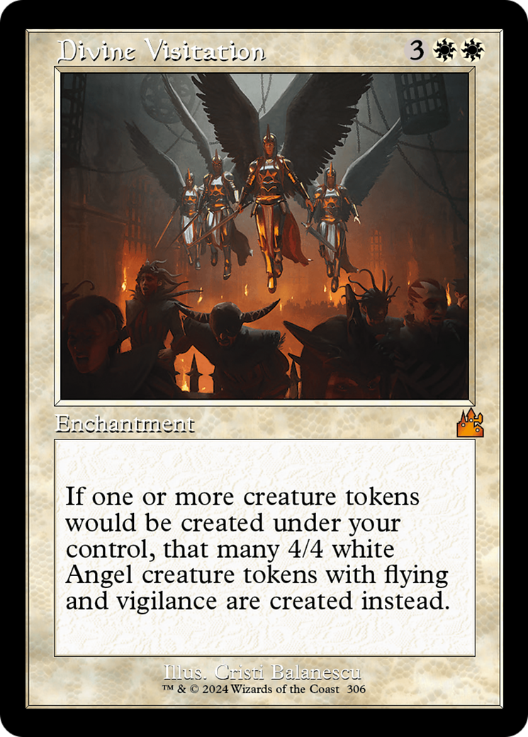 Divine Visitation (Retro Frame) [Ravnica Remastered] - Trinity Hobby