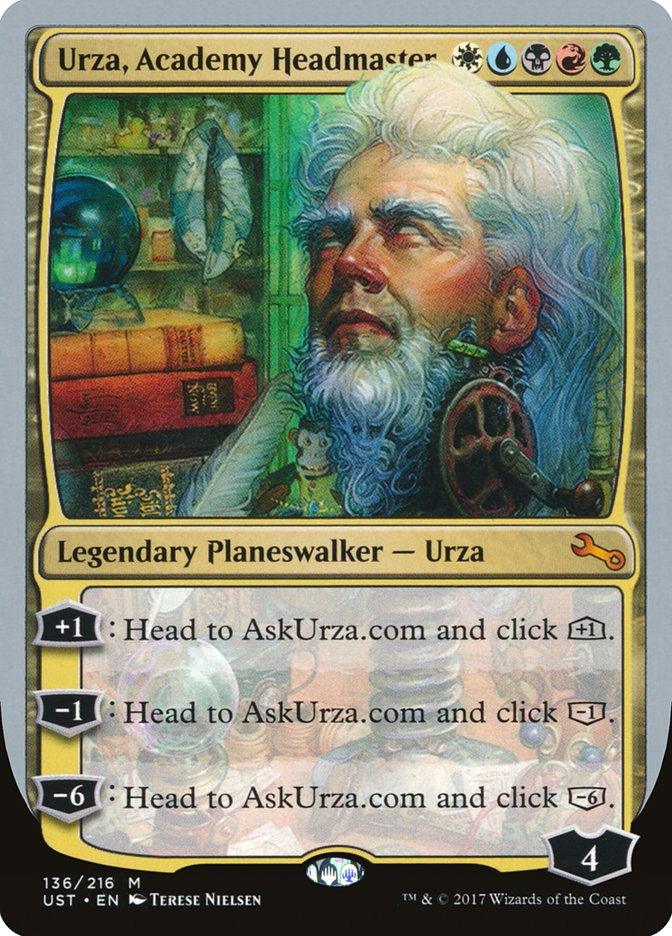 Urza, Academy Headmaster [Unstable] - Trinity Hobby