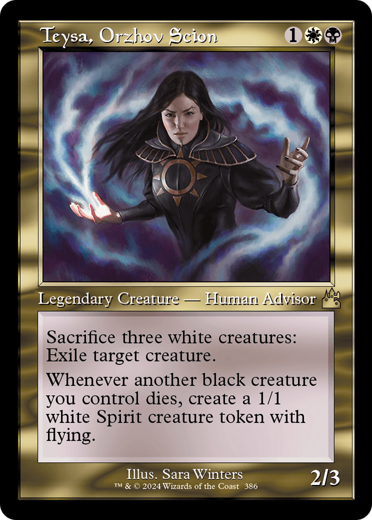 Teysa, Orzhov Scion (Retro Frame) [Ravnica Remastered] - Trinity Hobby