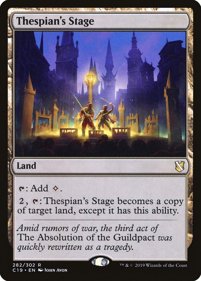 Thespian's Stage [Commander 2019] - Trinity Hobby