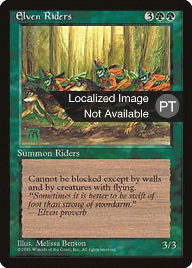 Elven Riders [Fourth Edition (Foreign Black Border)] - Trinity Hobby
