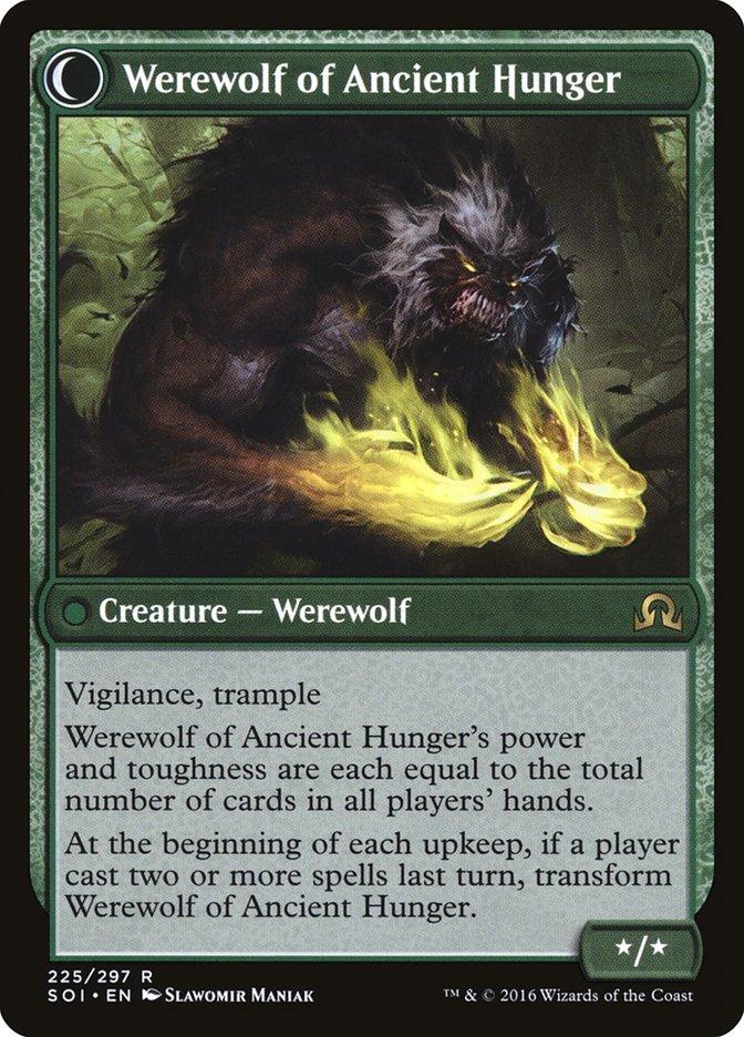 Sage of Ancient Lore // Werewolf of Ancient Hunger [Shadows over Innistrad] - Trinity Hobby