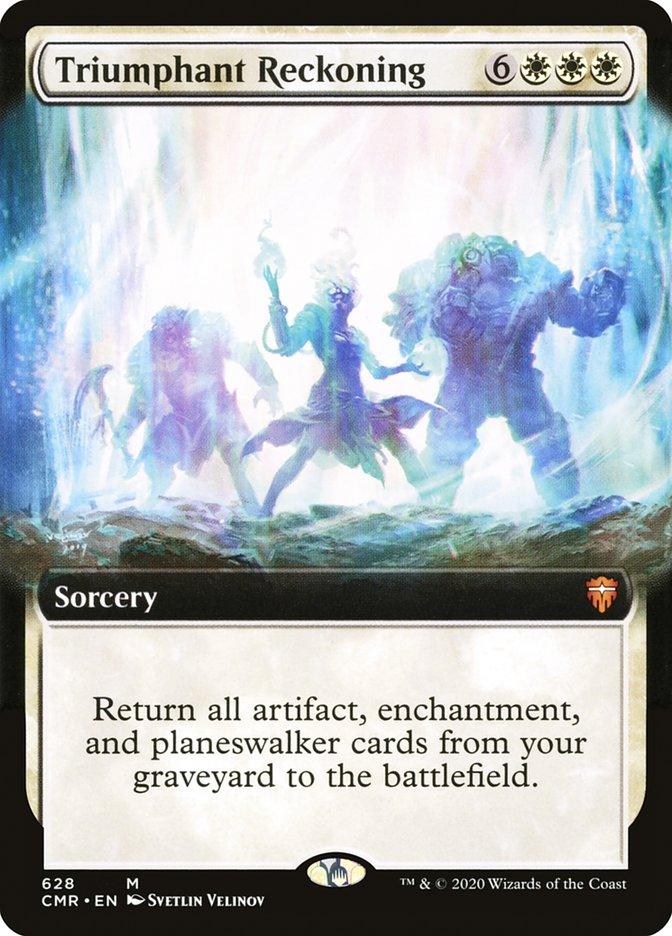 Triumphant Reckoning (Extended Art) [Commander Legends] - Trinity Hobby