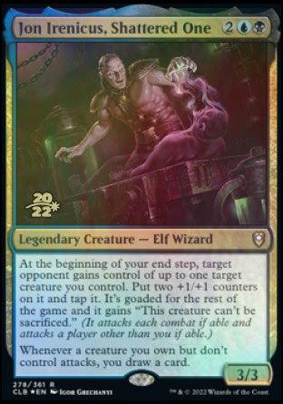 Jon Irenicus, Shattered One [Commander Legends: Battle for Baldur's Gate Prerelease Promos] - Trinity Hobby