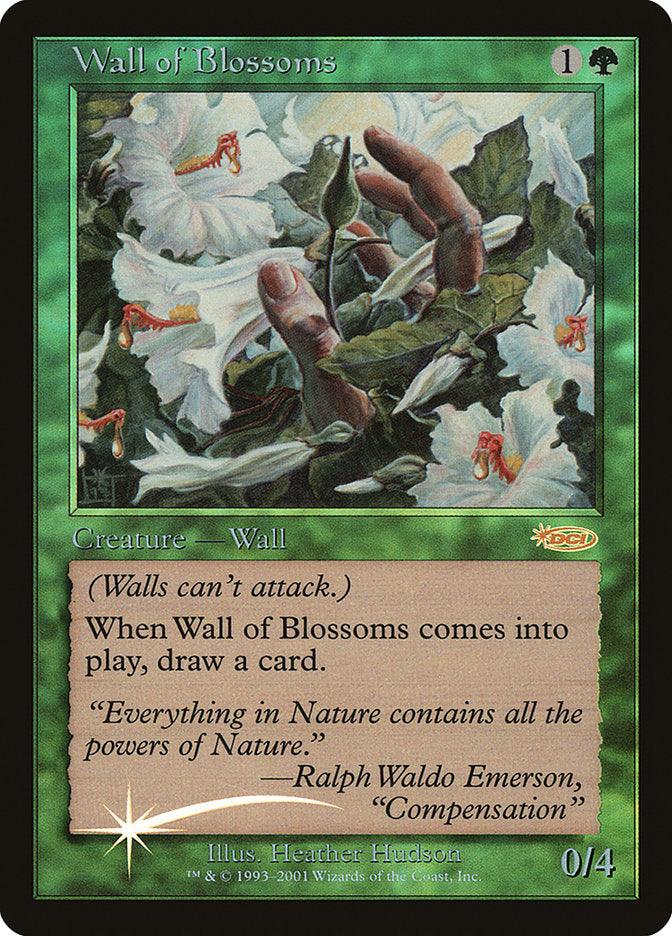Wall of Blossoms [Friday Night Magic 2002] - Trinity Hobby