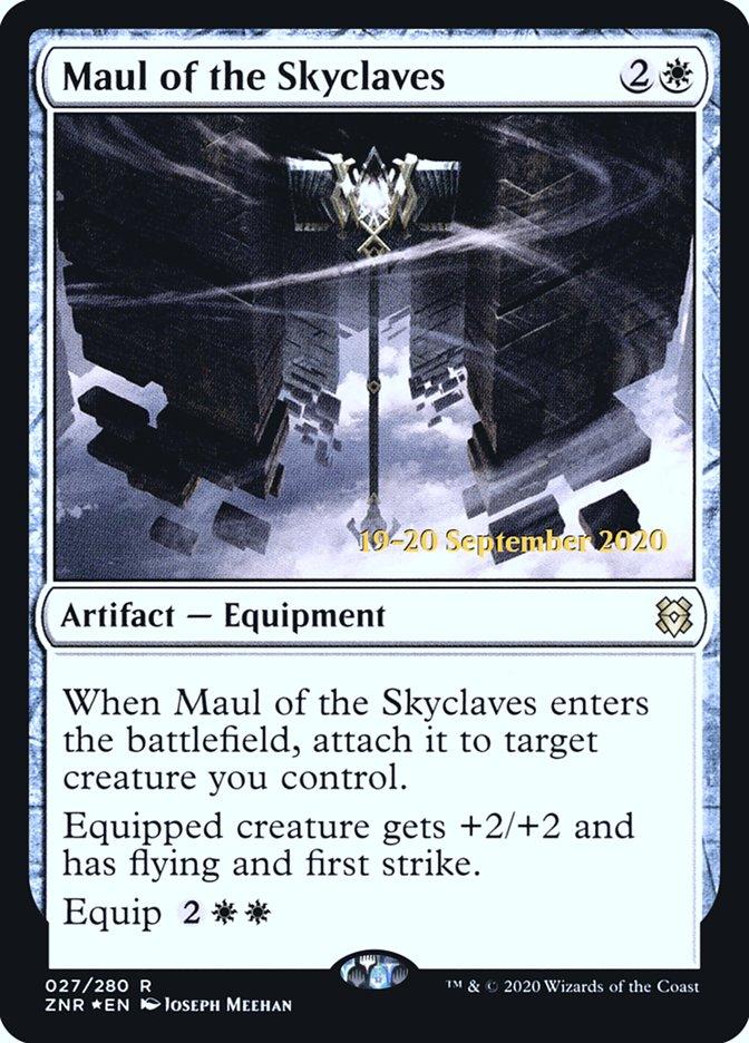 Maul of the Skyclaves [Zendikar Rising Prerelease Promos] - Trinity Hobby