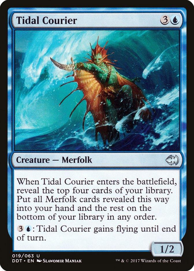 Tidal Courier [Duel Decks: Merfolk vs. Goblins] - Trinity Hobby