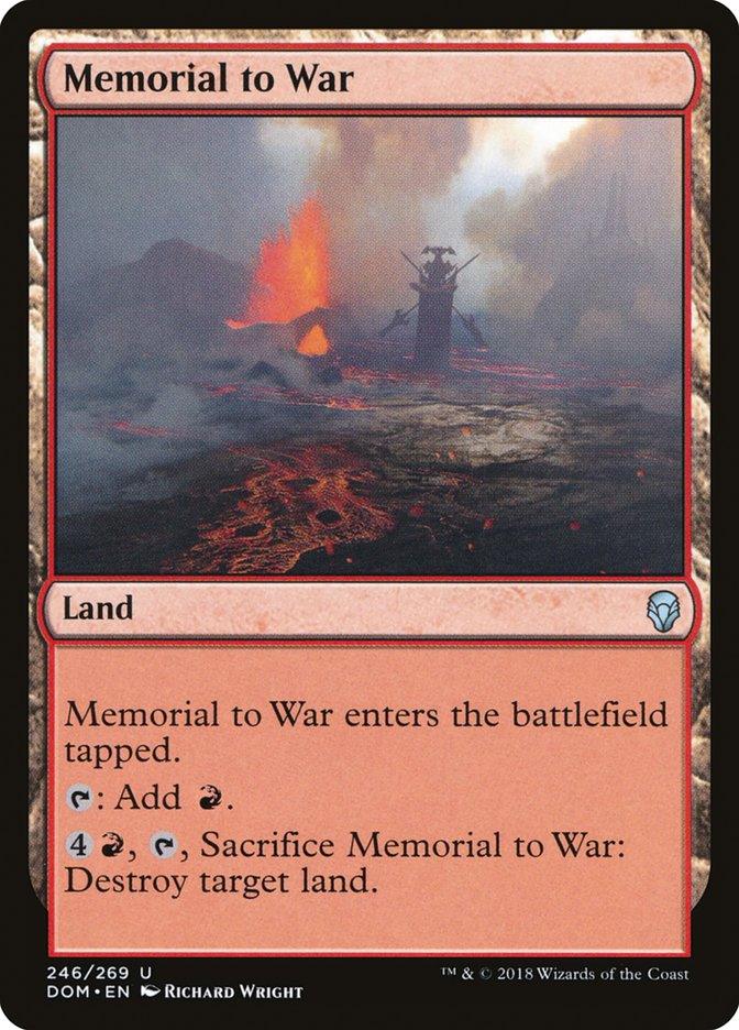 Memorial to War [Dominaria] - Trinity Hobby