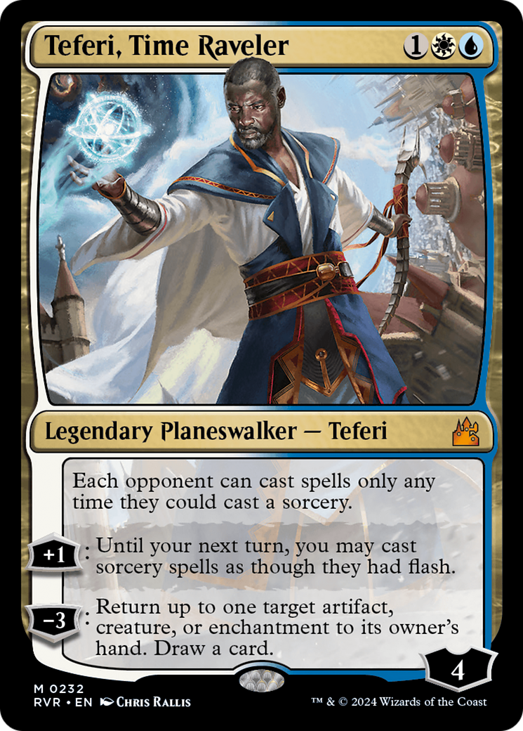 Teferi, Time Raveler [Ravnica Remastered] - Trinity Hobby