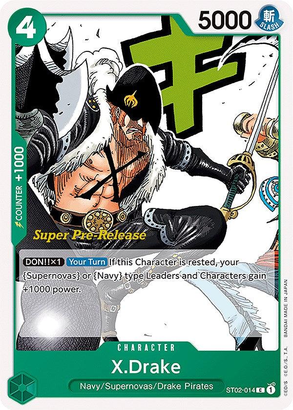 X.Drake [Super Pre-Release Starter Deck: Worst Generation] - Trinity Hobby