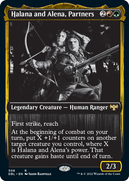 Halana and Alena, Partners [Innistrad: Double Feature] - Trinity Hobby