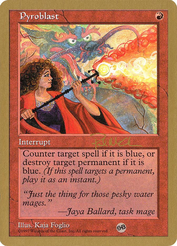 Pyroblast (Paul McCabe) (SB) [World Championship Decks 1997] - Trinity Hobby