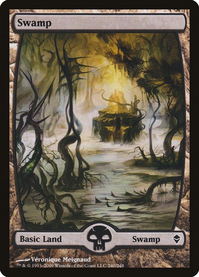 Swamp (240) [Zendikar] - Trinity Hobby