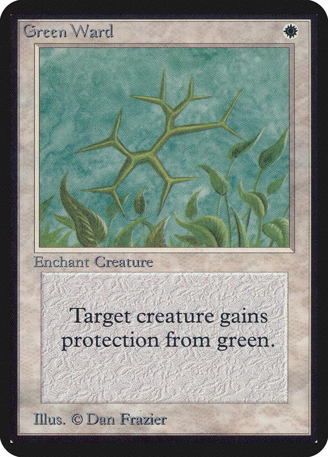 Green Ward [Alpha Edition] - Trinity Hobby