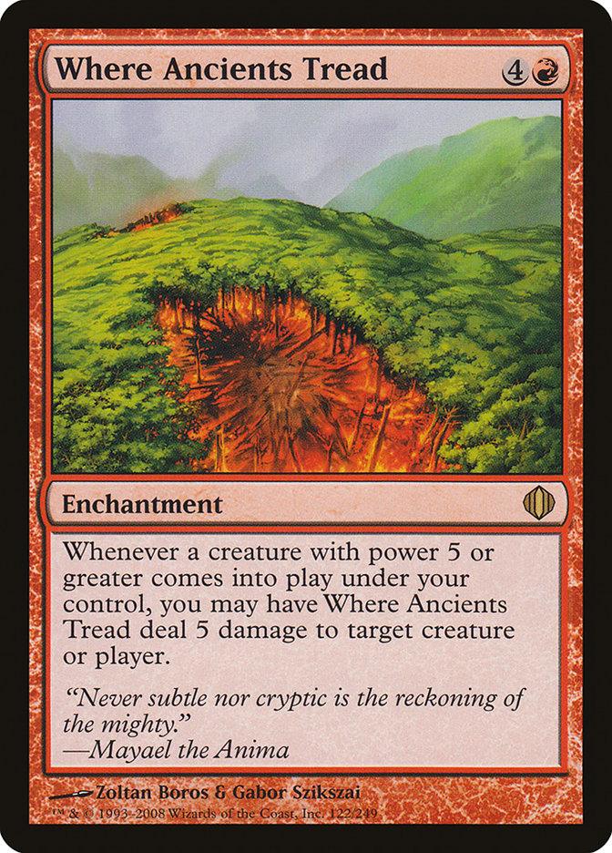 Where Ancients Tread [Shards of Alara] - Trinity Hobby