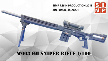 SIMP: SIMP W003 GM Sniper Rifle 1/100 - Trinity Hobby