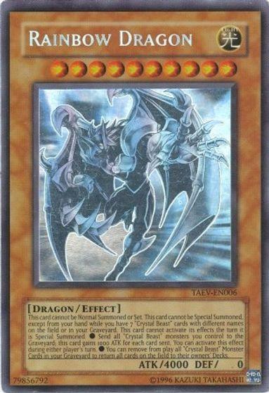 Rainbow Dragon (Chaos Neos Misprint) [TAEV-EN006] Ghost Rare - Trinity Hobby