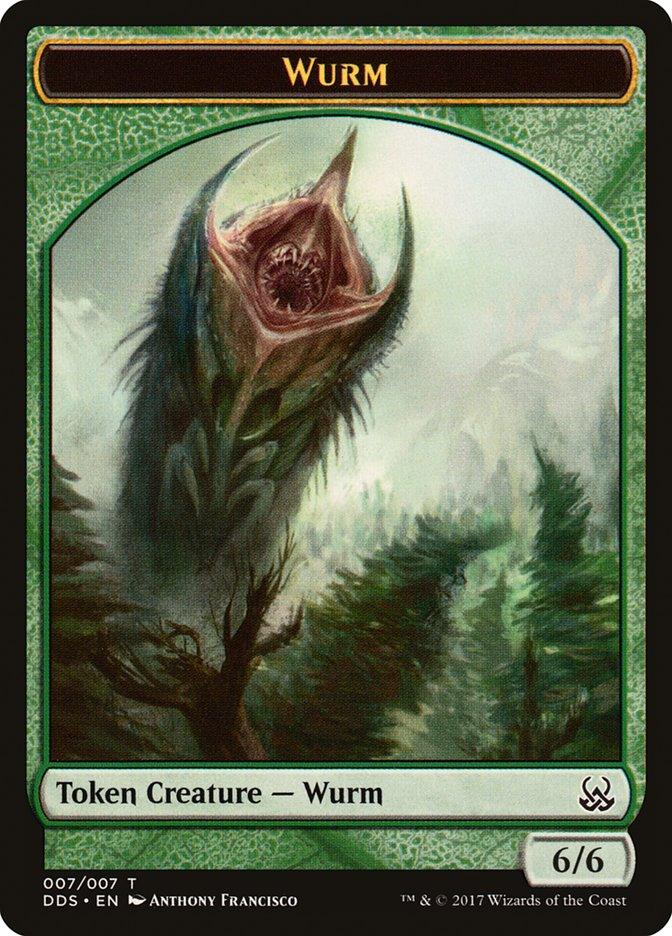 Wurm Token [Duel Decks: Mind vs. Might Tokens] - Trinity Hobby