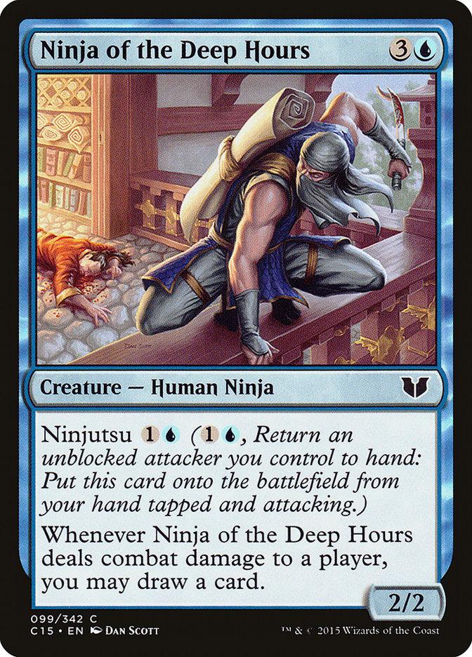Ninja of the Deep Hours [Commander 2015] - Trinity Hobby