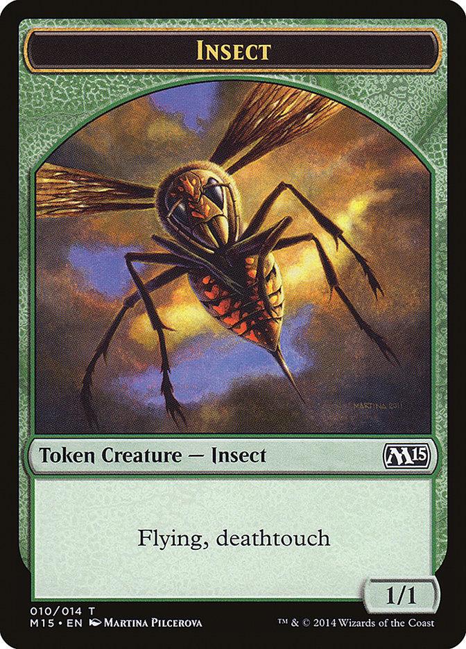 Insect Token [Magic 2015 Tokens] - Trinity Hobby