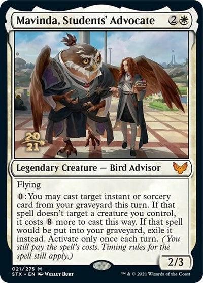 Mavinda, Students' Advocate [Strixhaven: School of Mages Prerelease Promos] - Trinity Hobby