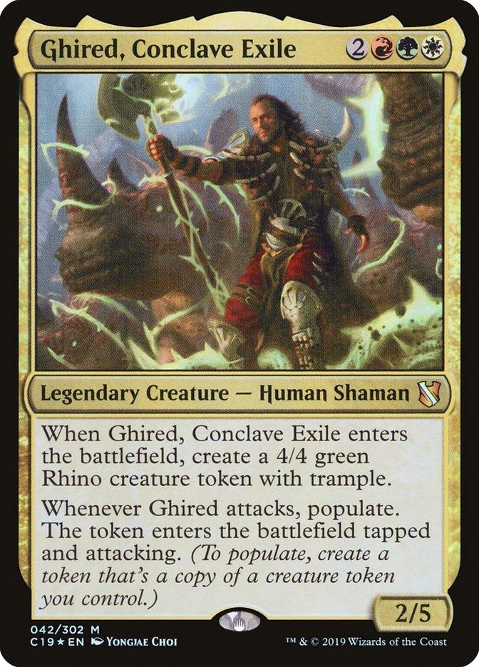 Ghired, Conclave Exile [Commander 2019] - Trinity Hobby