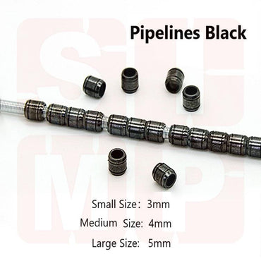 SIMP: SIMP Metal Pipeline Black 4mm - Trinity Hobby