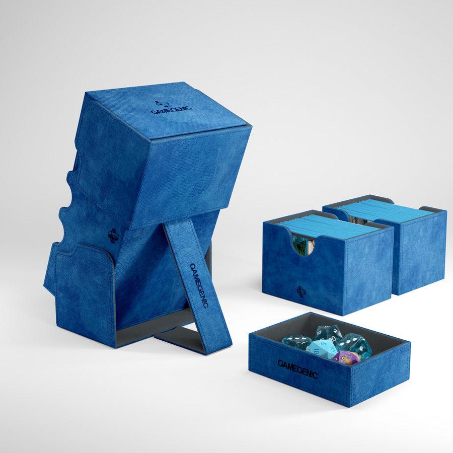Deck Box: Stronghold Convertible Blue (200ct) - Trinity Hobby