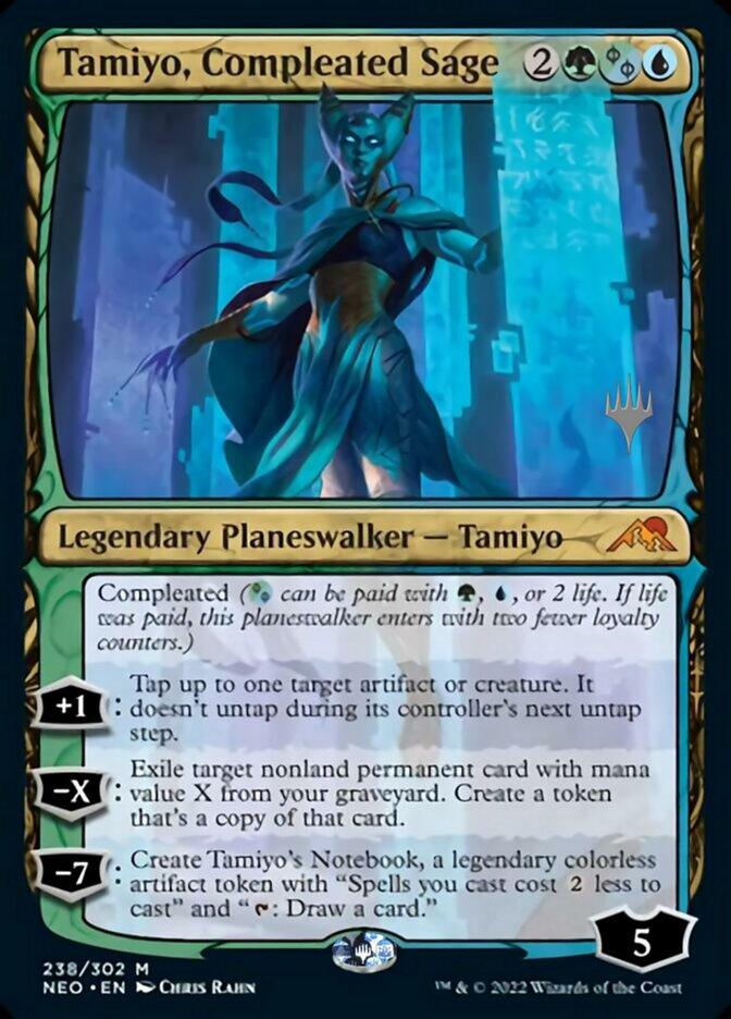 Tamiyo, Compleated Sage (Promo Pack) [Kamigawa: Neon Dynasty Promos] - Trinity Hobby