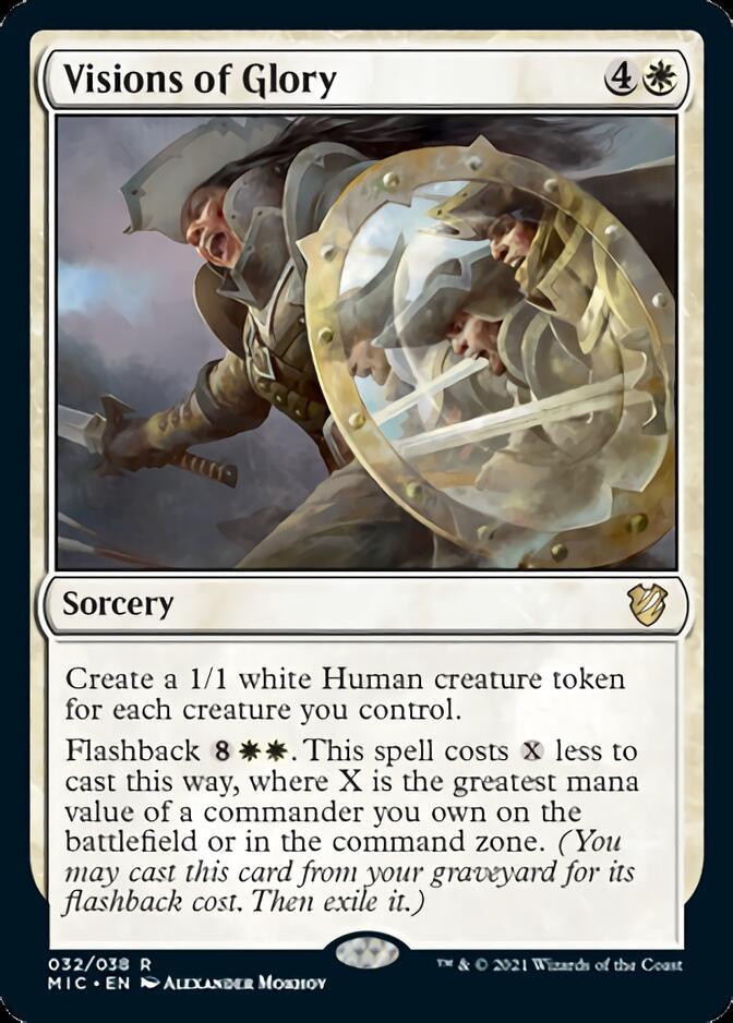 Visions of Glory [Innistrad: Midnight Hunt Commander] - Trinity Hobby
