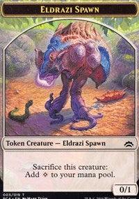 Eldrazi Spawn (003) // Eldrazi Double-Sided Token [Planechase Anthology Tokens] - Trinity Hobby